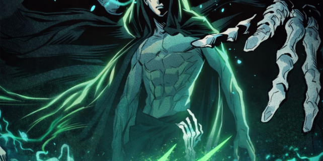 the lone necromancer poster